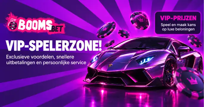 Boomsbet Casino VIP banner